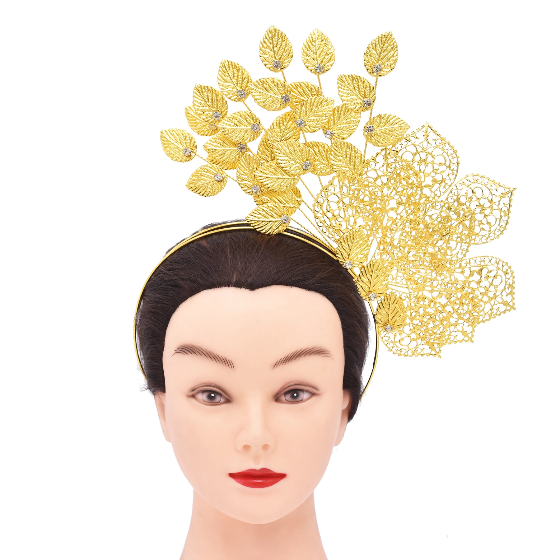 Железная регулируемая повязка на голову металлический обруч украшение для волос