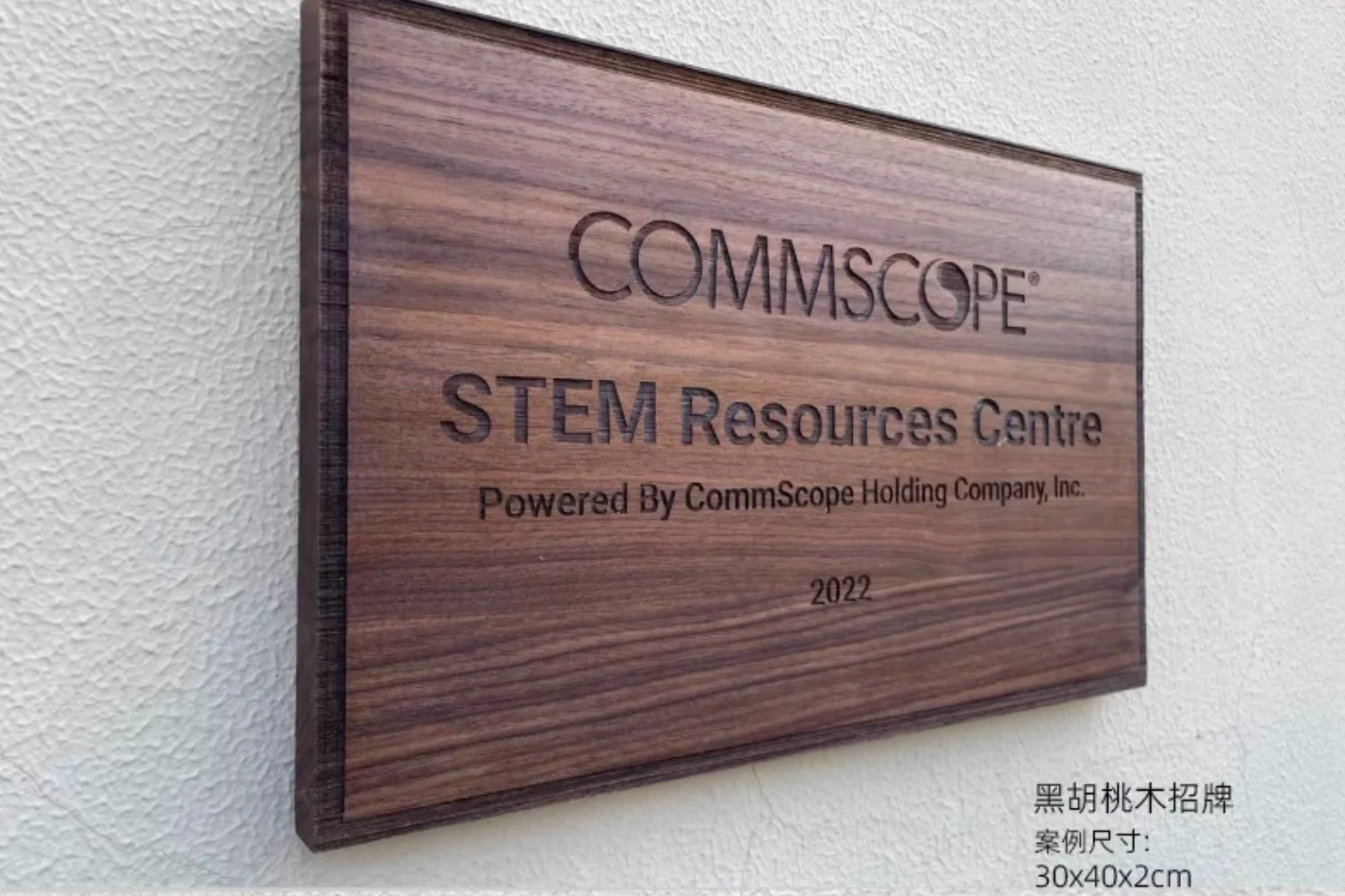 

(Может быть изготовлен на заказ) 300x400x20 мм натуральный твердый черный орех деревянные знаки персонализированные креативные знаки для homestays (лазерная гравировка)