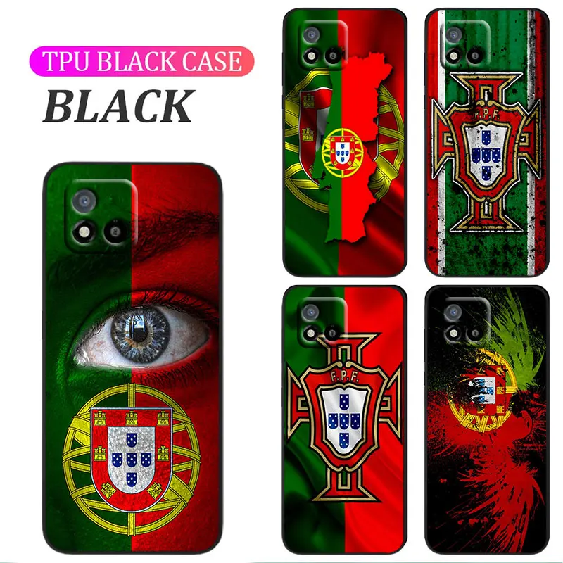 

Portugal green red Flag Cover For OPPO A74 A72 A53 Reno 7 6 5 4 2 Find X3 X2 Z Lite Neo Pro Plus SE Black Phone Case