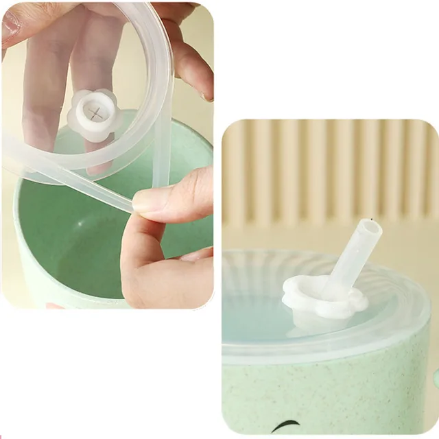Baby Feeding Bottle Kids Cup Children Leak proof Drinking Cups 2