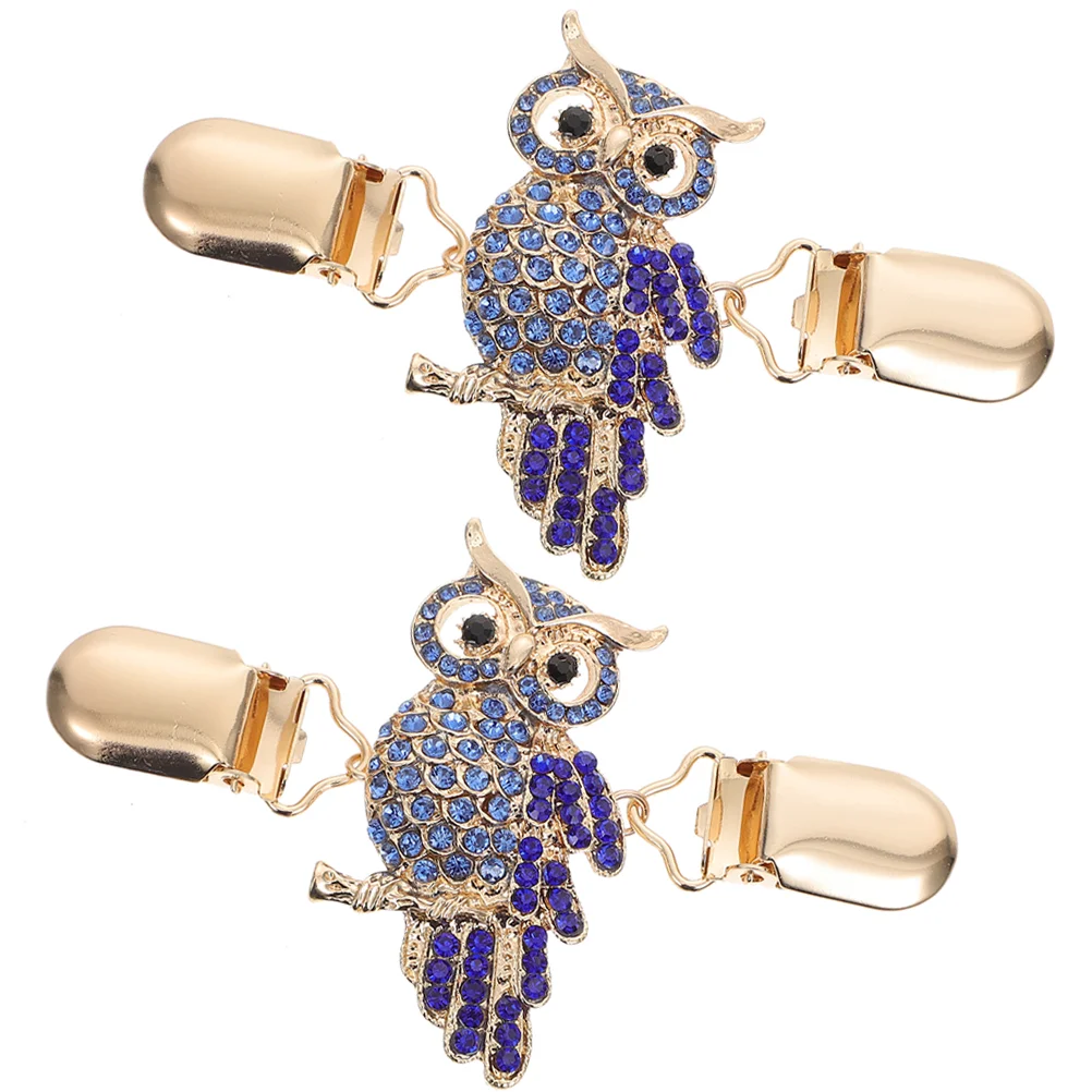 

2 Pcs Cardigan Sweater Clips Cardigans Women House Dresses Clothing Girl Decor Smocked Winter Shawl Scarf Cloak