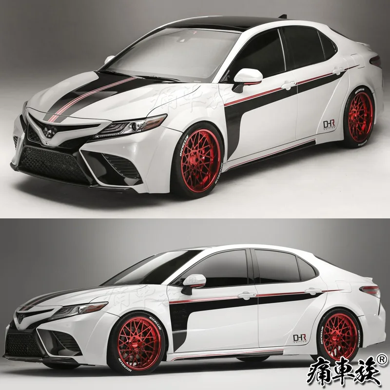 

Applicable to New Camry Car Stickers Decals Avalon Car Body Personality Decoration Modification Automobile Sticker Colorful Stic