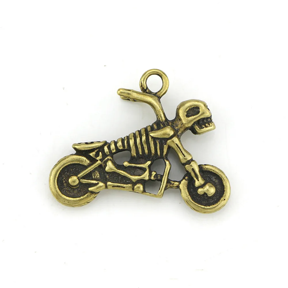 Латунная подвеска в виде каркаса из твердой бронзы Halley для мотоцикла