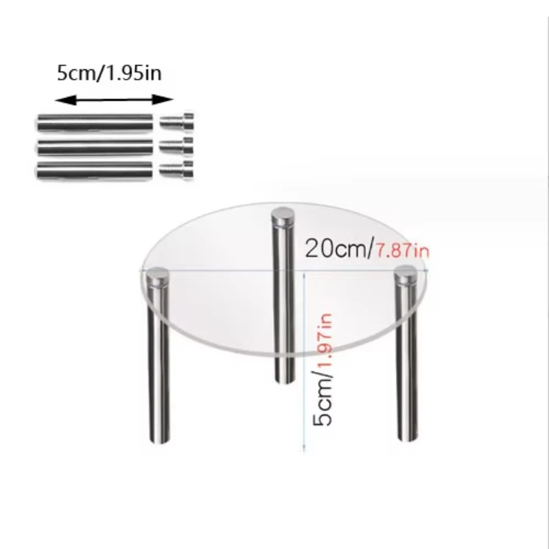 

Акриловая подставка для кексов, многоуровневая демонстрационная башня для десерта, конфет, кондитерских изделий, макарон, свадебная вечеринка, подставка для торта, держатель, стеллаж для выставки товаров