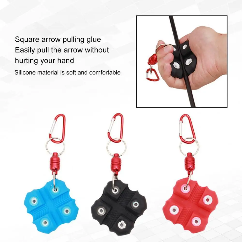 

Arrow-Pullers High Friction Arrow-Gripper Detachable 3D Target Remover Elasticity Rubber Arrow-Puller for Archery Lover