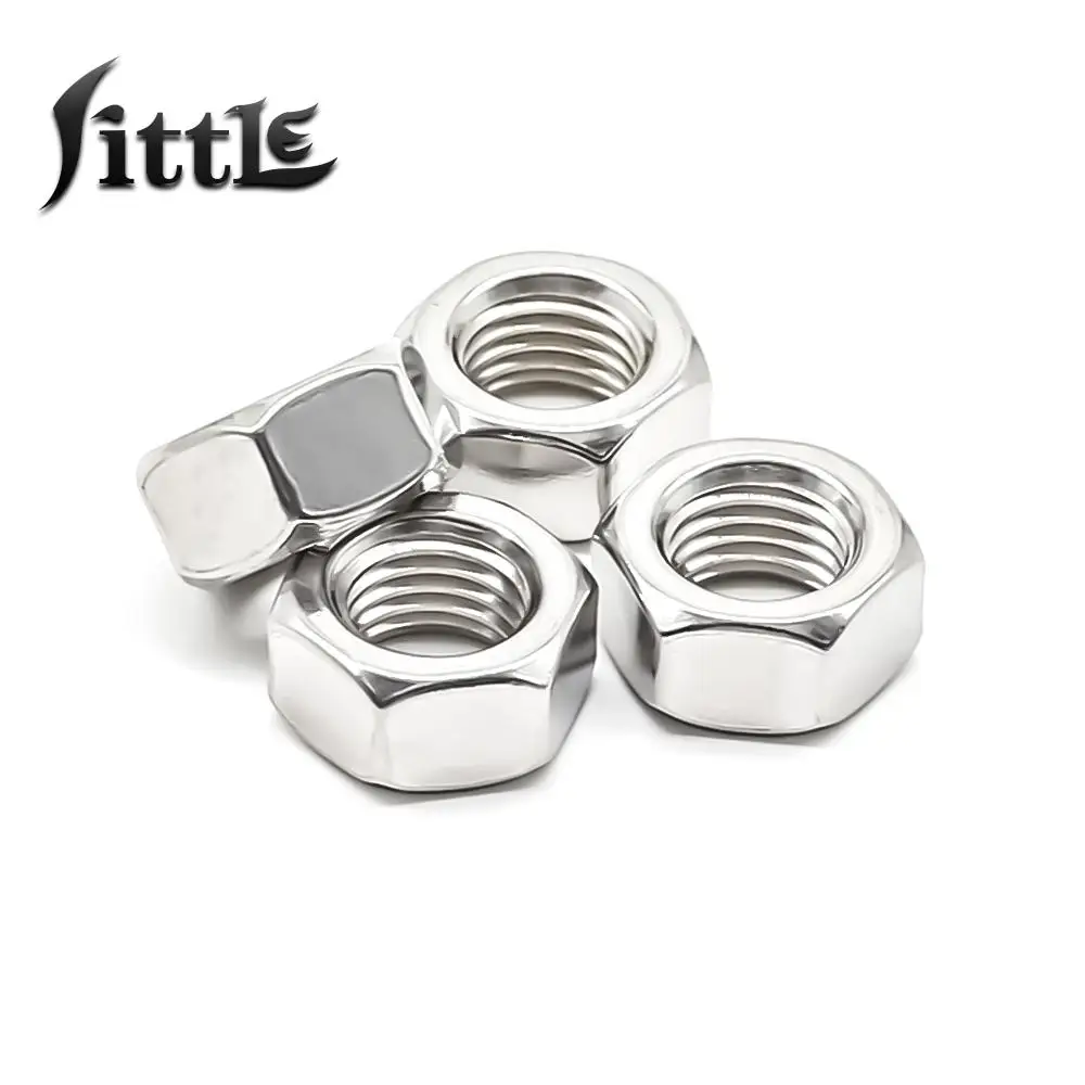 

1/100Pcs 304 Hex Nut M1.0M1.2 M1.4 M2 M2.5 M2.6 M3 M3.5 M4 M5 M6 M8 M10 M12 M14 M16 M18 M20 M22 M24 - M45 Rivet Nut Bolt Cover