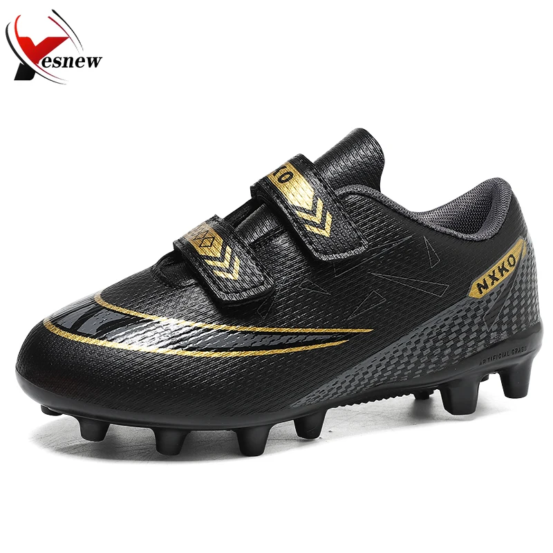 Size 31-39 Kids Soccer Shoes Boys Girls  TF/FG Football Boots Cleats Grass Training Sport Chuteira Campo Sneakers