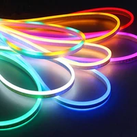 2835led flexible rgb neon light with 220v colorful gradient soft light strip outdoor waterproof living room decoration