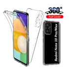Двойной защитный чехол 360 для Xiaomi Redmi 10 9AT 9C 8A 7A 6 Pro Redmi Note 10 Pro 10s 9T 9S 8T 9 Pro, чехол на весь корпус