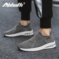 abhoth mens shoes casual shoes mens fashion comfortable breathable mesh upper pu air cushion cushioning sole mens casual shoe