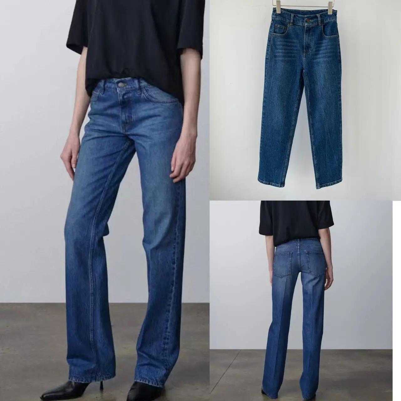 

Women's Jeans High Waist Slim Casual Tapered Pants