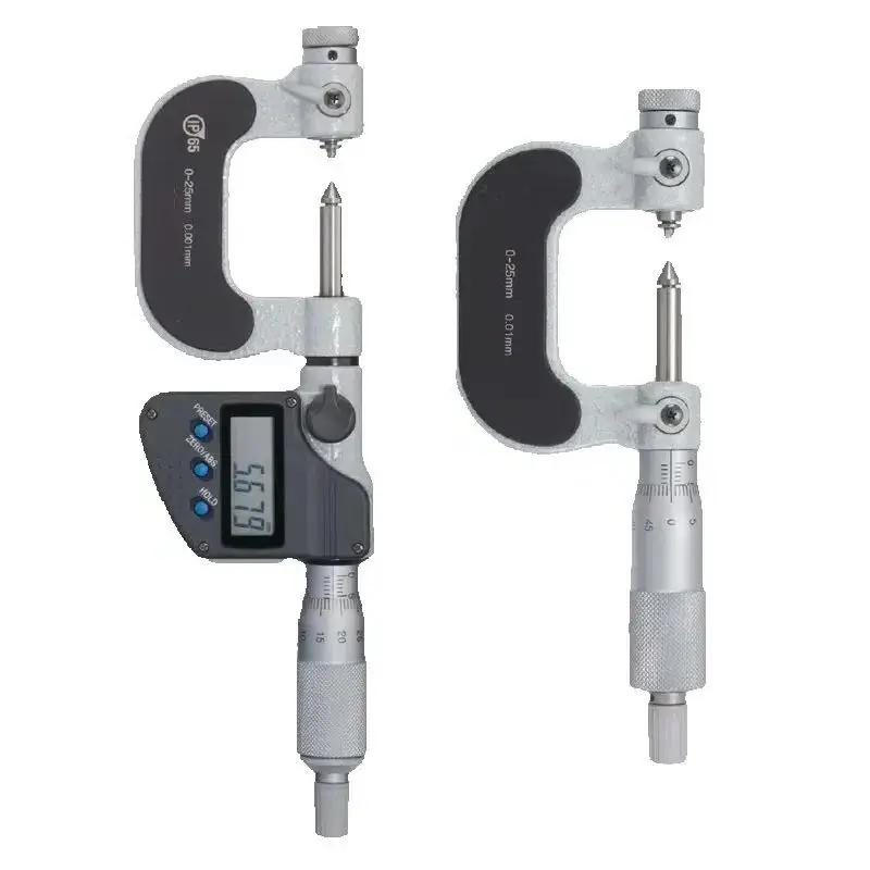 Микрометры с резьбой 100-125 125-150 150-175 мм Микрометр резьбой326-251 126-125 126 127 126-800 0 01