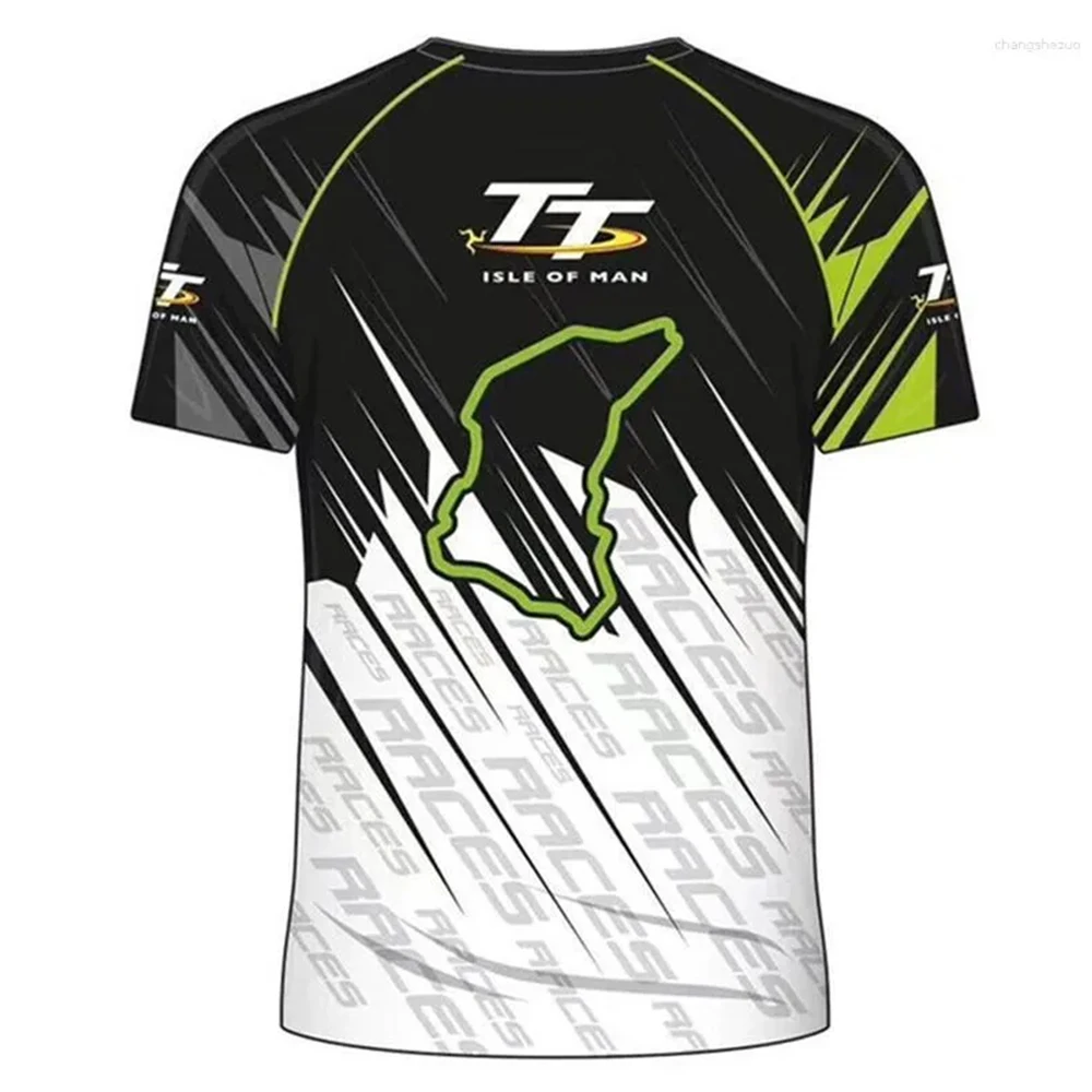 Одежда для велоспорта с изображением острова Мэн TT футболка спорта на открытом