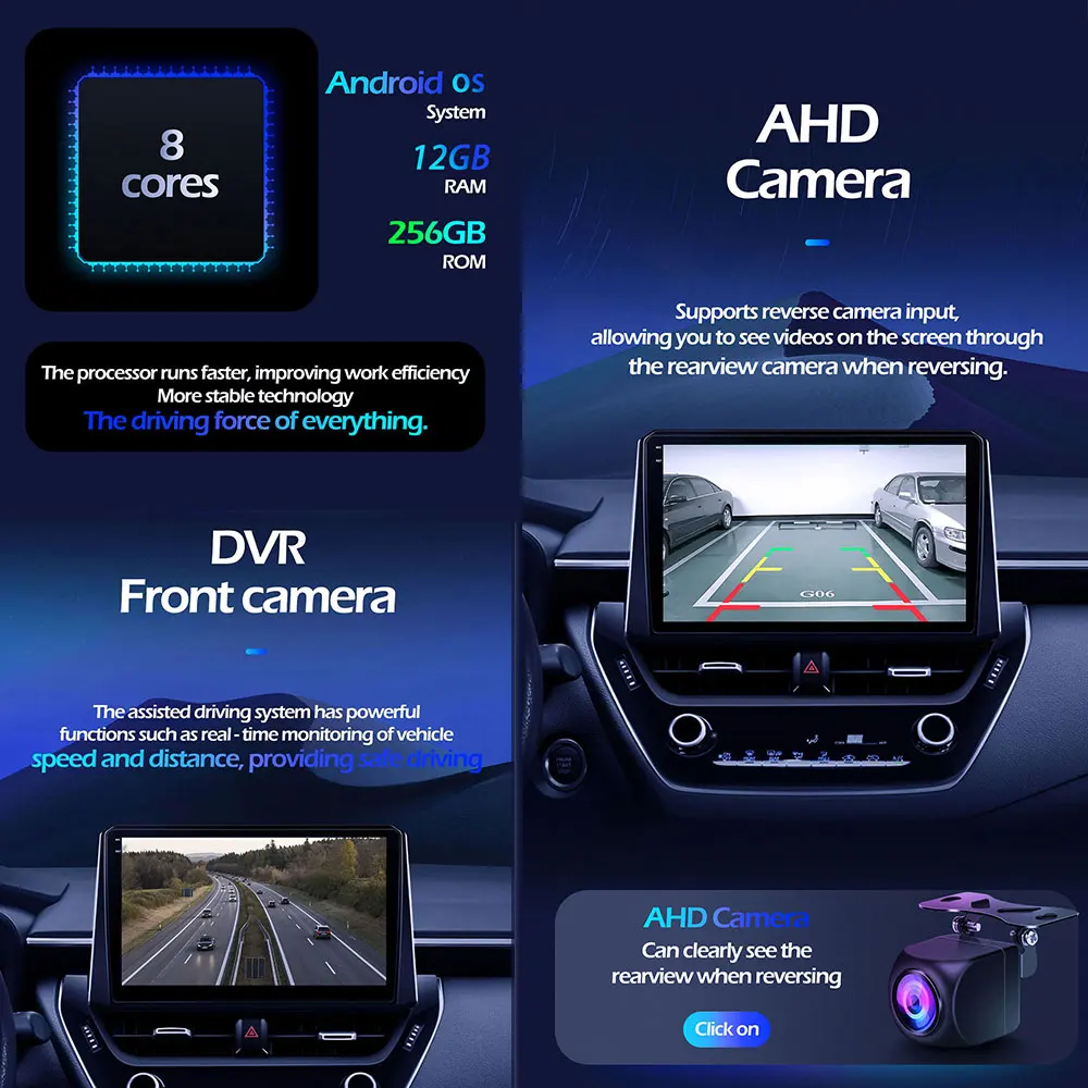Фото Для Fiat Panda 2013 2014 2015 2016-2020 Android 15 Встроенный беспроводной Carplay Автомобильный радиоприемник Мультимедийный плеер GPS Головное устройство №3