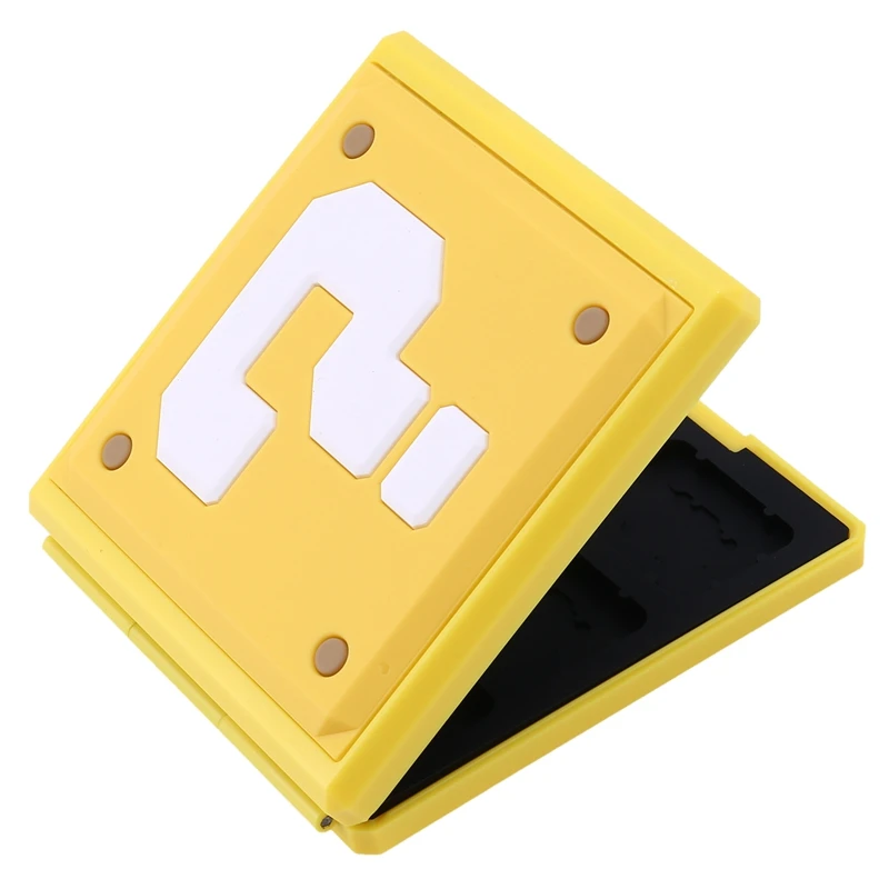 

Portable Game Cards Case Question Block For Nintend Switch Shockproof Hard Shell Storage Box Switch NS Game Card Box