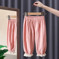 children sweet trousers baby girl lace princess pants baby cloths spring autumn kids vestidos