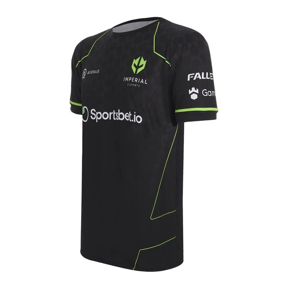 

2022 Imperial esports jersey, csgo 3D printed crew neck tee, fallen, custom id, boy to adult oversized