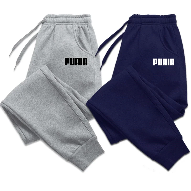 

Man Pants PUAIA Autumn And Winter New In Men's Clothing Casual Trousers Sport Jogging Tracksuits Sweatpants Harajuku Streetwear