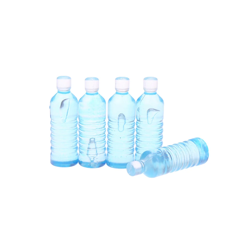 

5 шт., бутылка для минеральной воды для кукольного домика 1/12