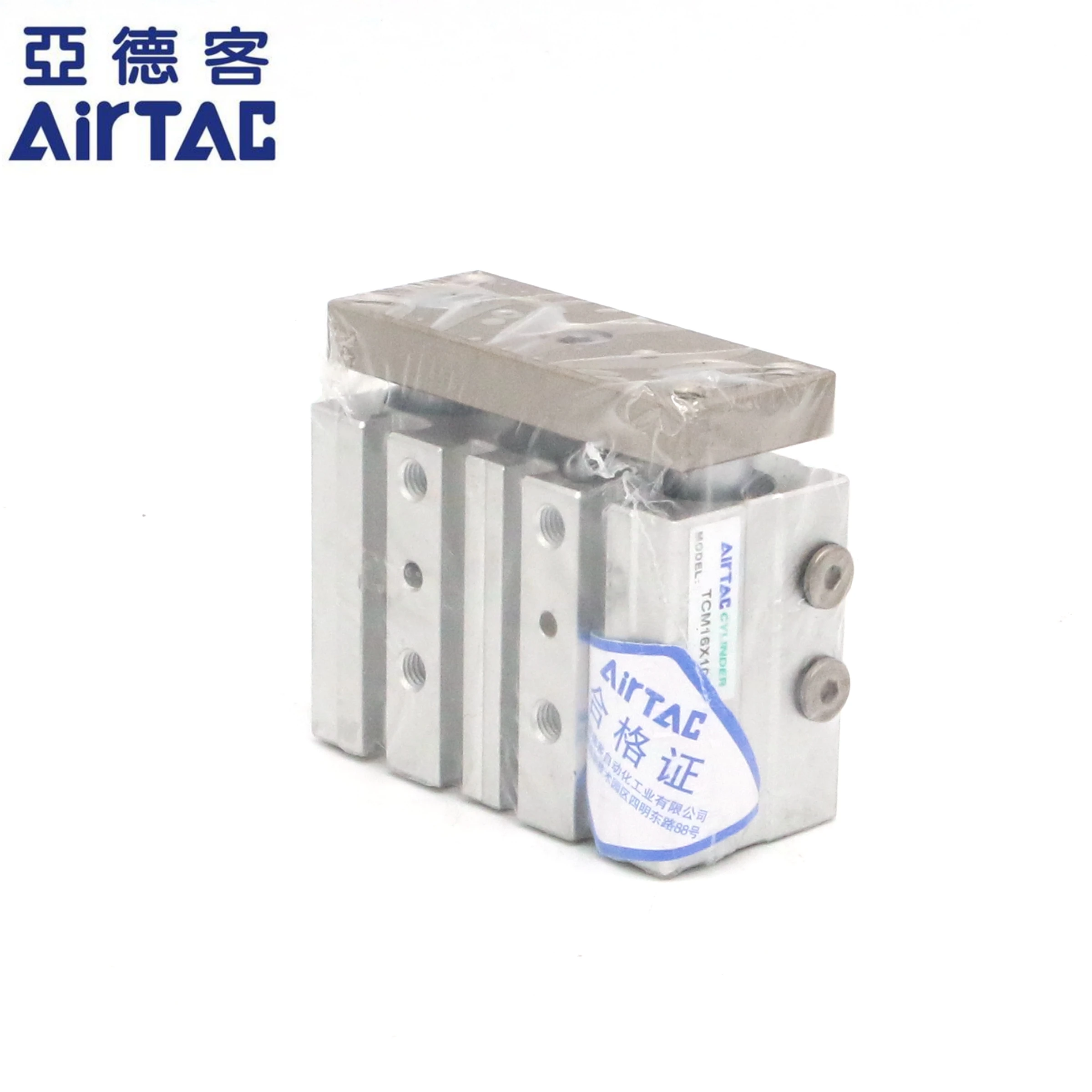 AirTAC Трехосевой цилиндр направляющей штока TCM16X10X20X30X40X50X60X70X75S TCM16 TCM