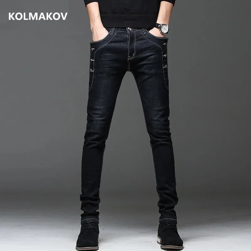 2022 new arrival high quality slim fit jeans men,Fashion Classic Denim Skinny Jeans Male men's casual High Quality Trousers