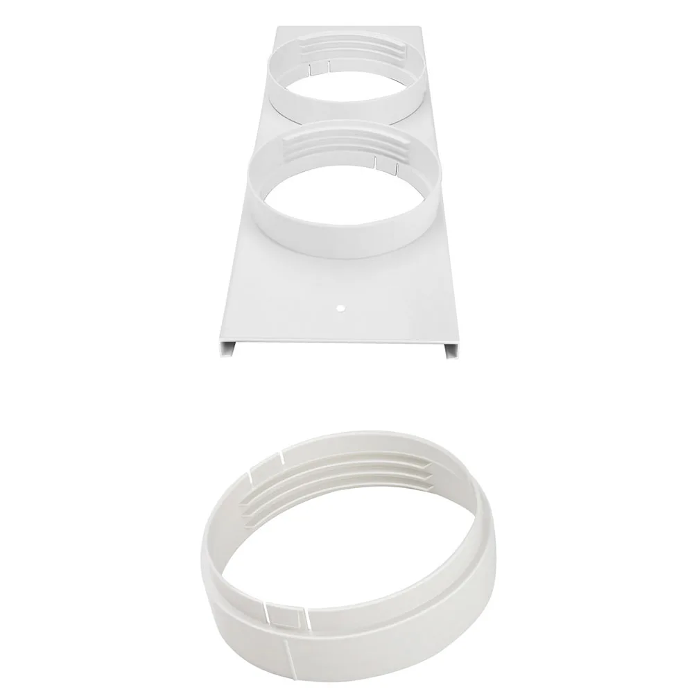 

Set Wind Deflector 1 Set Air Conditioner Kit For Exhaust Hose Premium PVC Material Portable The Deflector Gasket