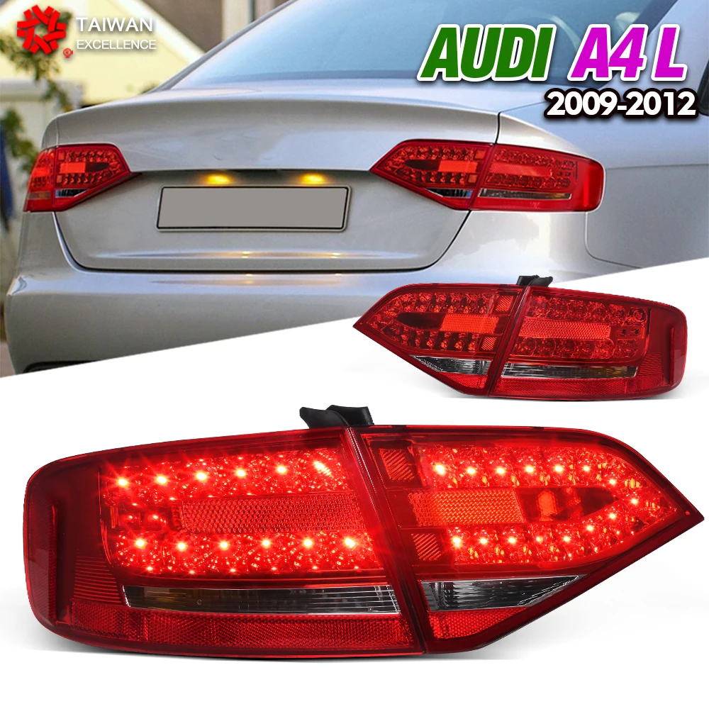 DEPO Стайлинг автомобиля Светодиодные задние фонари для Audi A4L 2009-2012