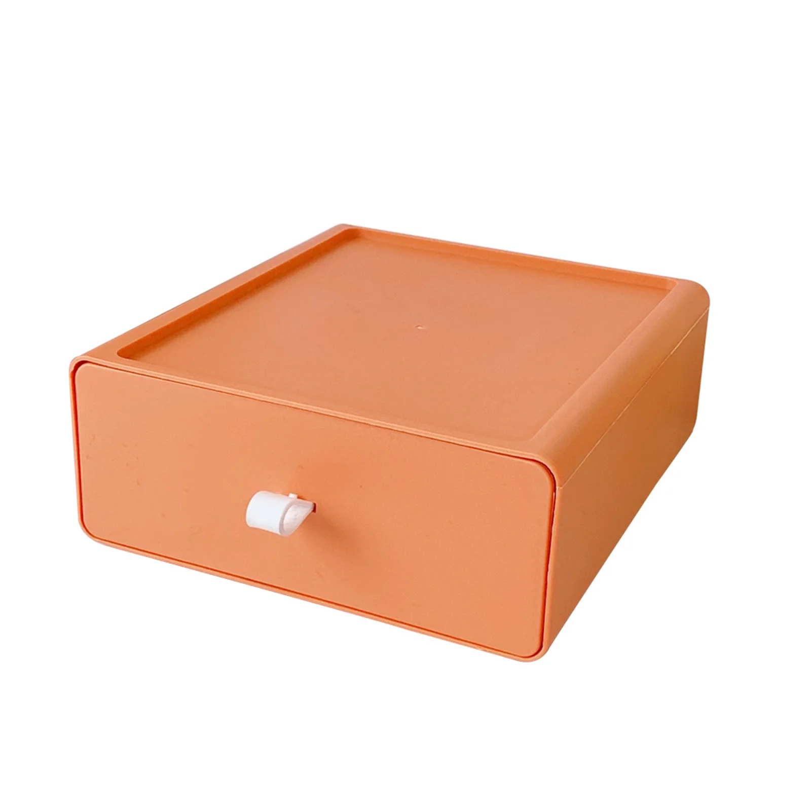 

Morandi Color Drawer Desktop Organizer Stationery Makeups Desk Storage Box School Office Supplies