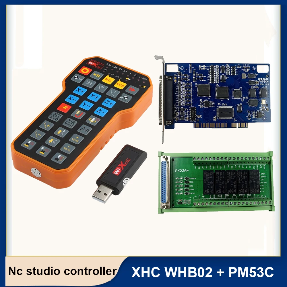 Комплект ЧПУ PM53C nc studio 3-осевой контроллер V8 совместимая с системой управления