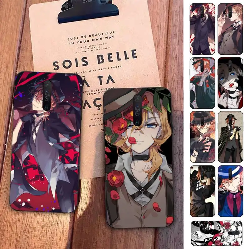 

Bungou Stray Dogs Nakahara Chuuya Phone Case for Redmi 5 6 7 8 9 A 5plus K20 4X S2 GO 6 K30 pro