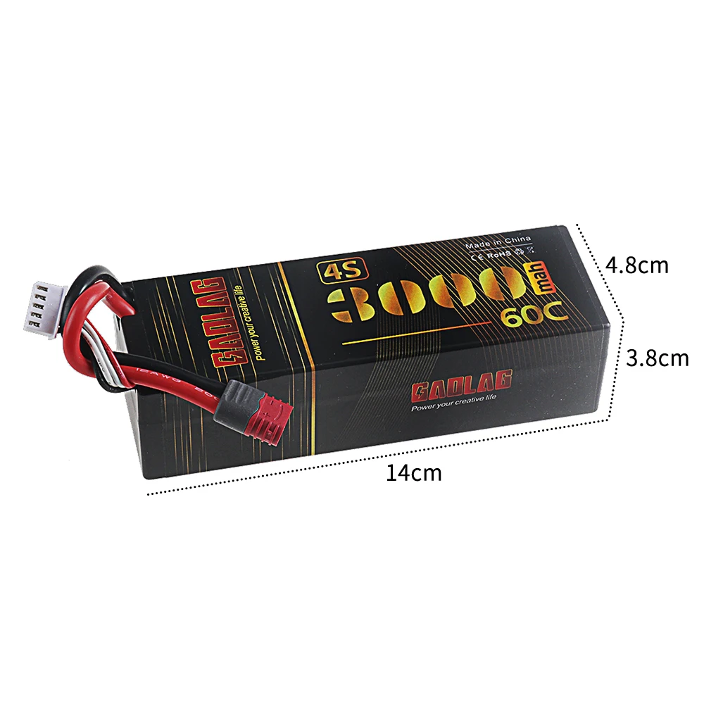 Аккумуляторы LiPo 2S 3S 4S 2500мАч 3500мАч 4000мАч 5000мАч 6000мАч 8000мАч 7.4В 11.1В 14.8В в жестком корпусе с разъемом T XT60 для радиоуправляемых моделей (art.: 3920daaf77d2e) - 3920daaf77d2e