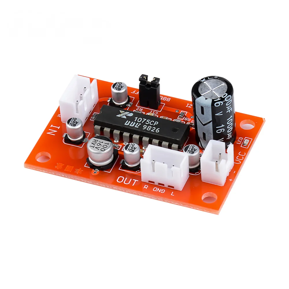 

AIYIMA XR1075 BBE Tone Preamplifier Board Amplifier Preamp Audio Module Improve Tweeter Bass DIY Home Sound Theater