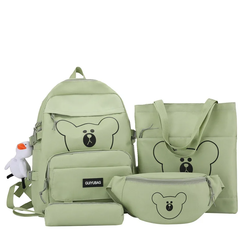 New School Bags Fashion Canvas Women Backpack Casual Classical School Bag For Teenage Girls Shoulder Bag Mochilas Rucksacks