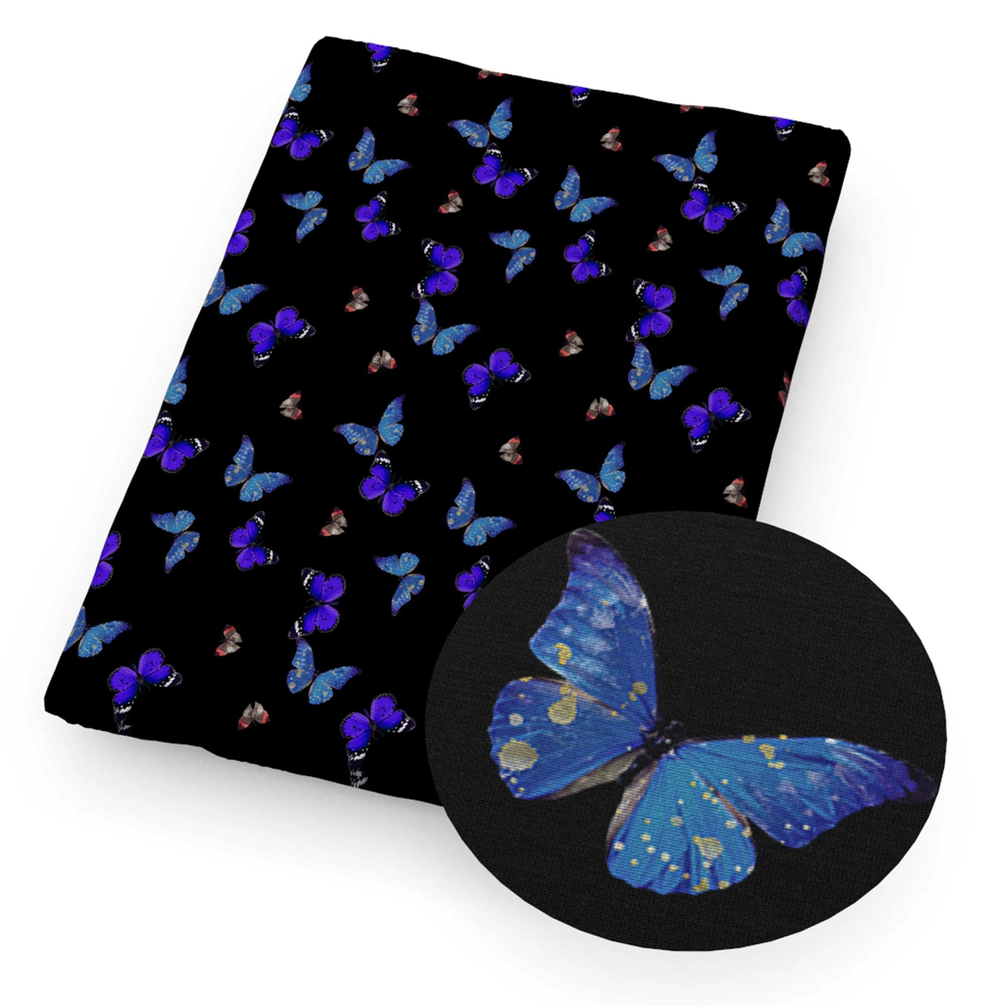 50*145 см мультяшный фильм 100% чистый или полиэфирный хлопок эластичный материал для