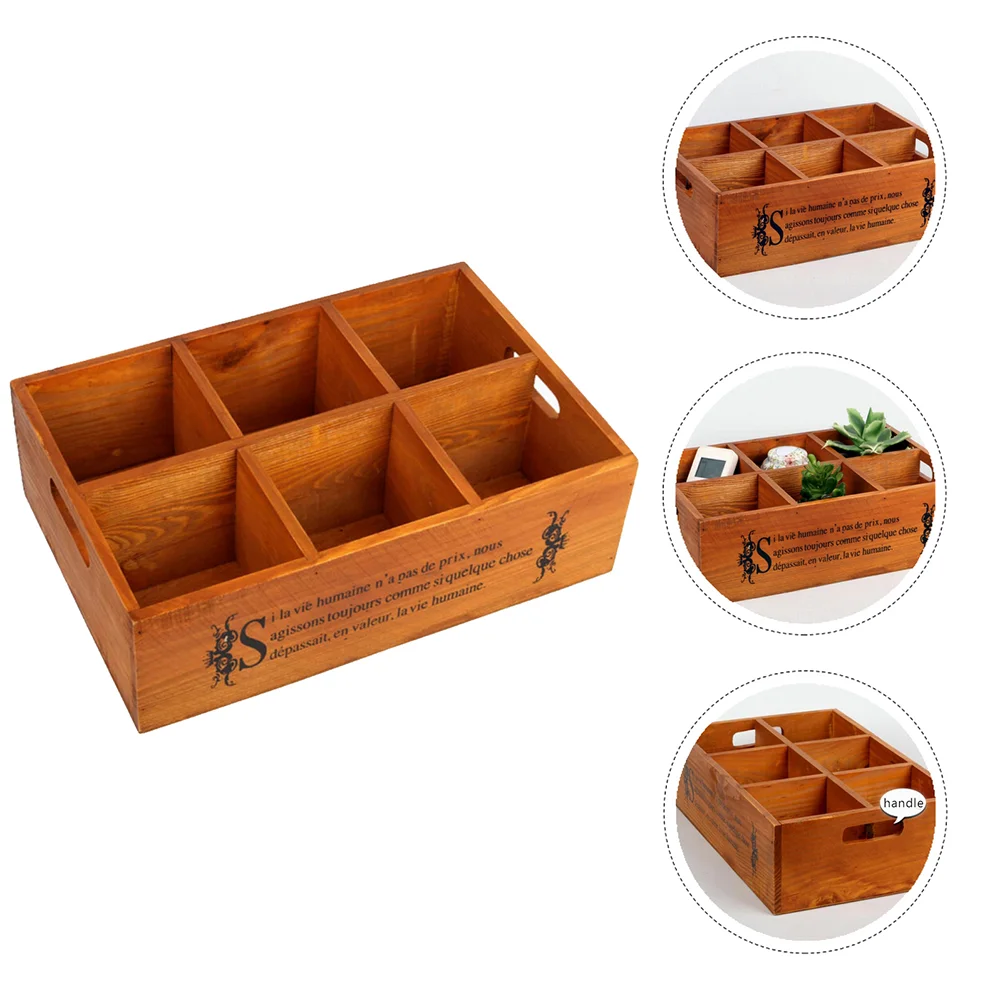 

1pc Wood Storage Box Paper Storage Basket Bamboo Portion Platters Diy Shooting Props Decorative Nesting Boxes