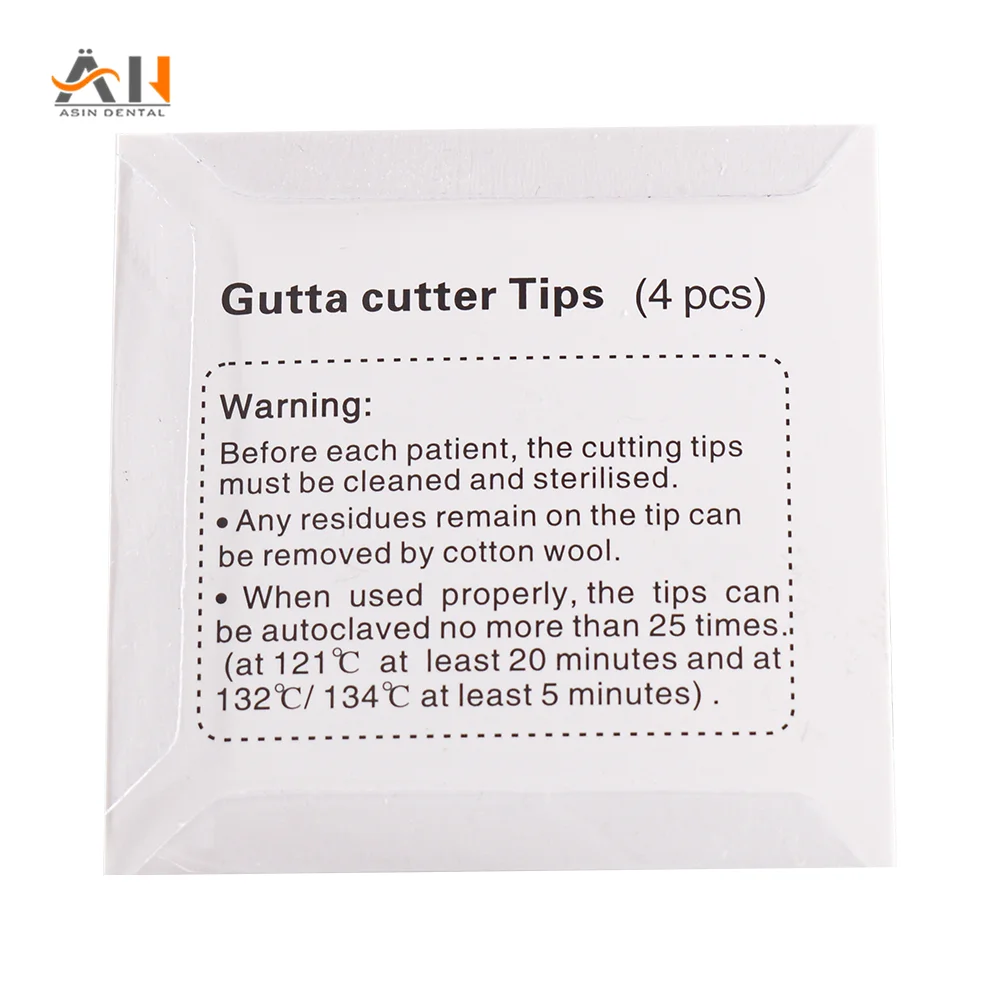 4 шт./упак. стоматологические насадки для резки гутта с подогревом нагревательной