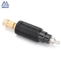 pcp paintball high pressure pump air compressor filter m10x1 black water oil separator air filtering 40mpa 8mm quick connector