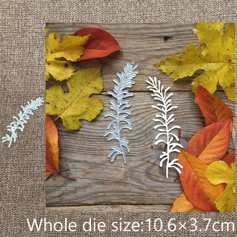 

XLDesign Craft Metal stencil mold Cutting Die leaves branch decoration scrapbook die cuts Album Paper Card Craft Embossing