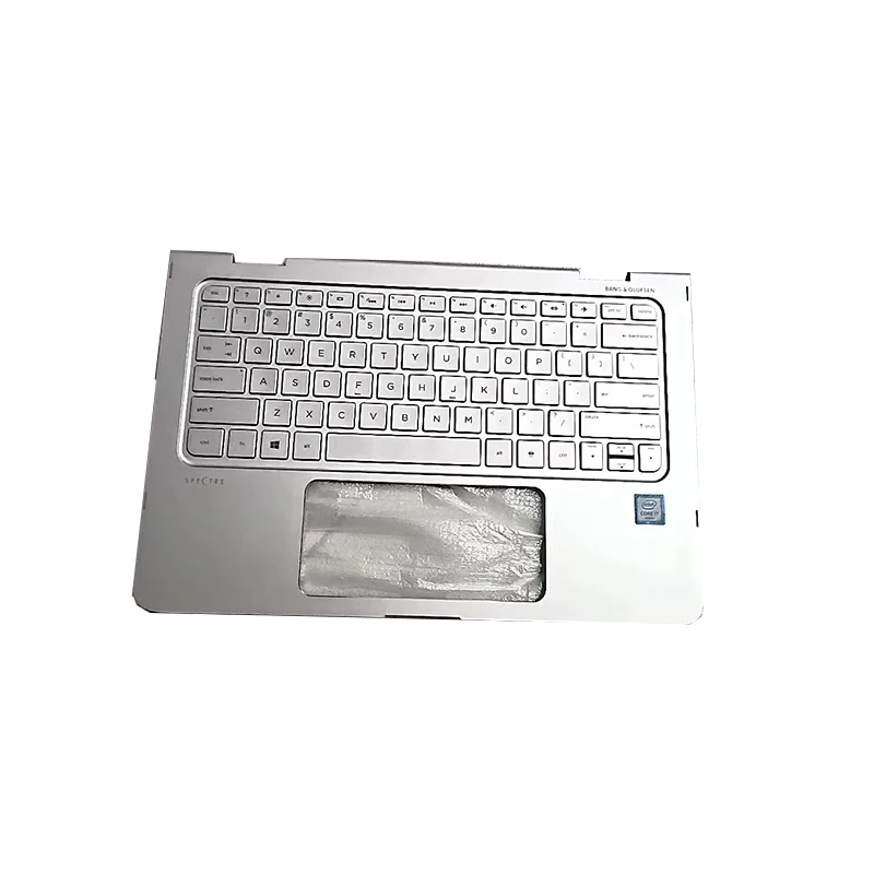 Клавиатура для ноутбука HP Spectre x360 13-4007na 13-4000 серебристая