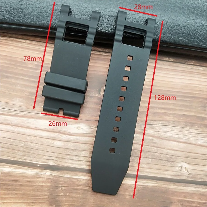 

Ремешок резиновый сменный для часов Subaqua, водостойкий, черный, 28 мм, 6043 Noma III Noma 3 - 18520 19828