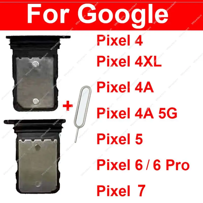 Держатель слота для SIM-карты для HTC Google Pixel 7 5 6 Pro 4 4XL 4A 5A 6A