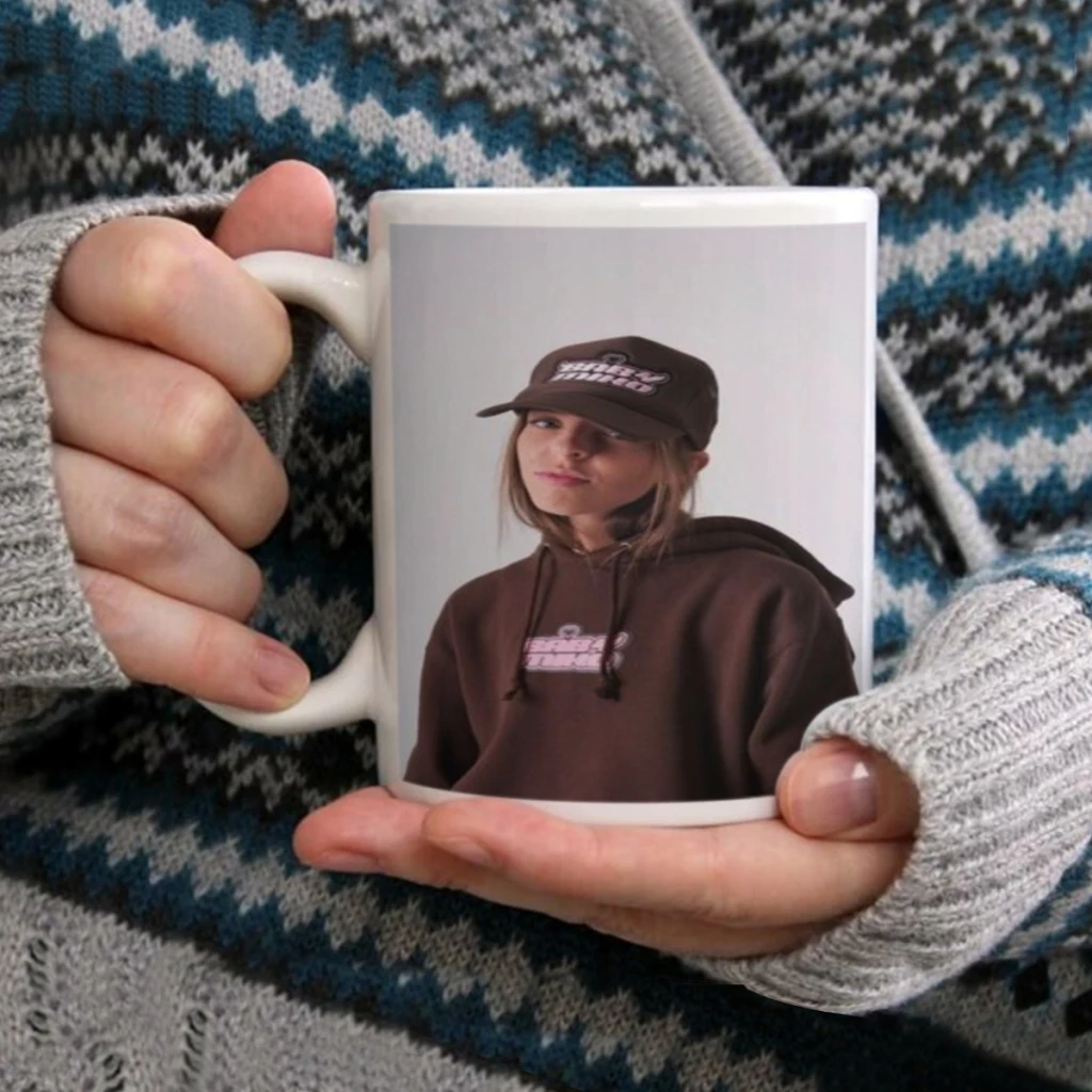 Керамическая кружка Singer Young Miko идеально подходит для кофе чая двухсторонний