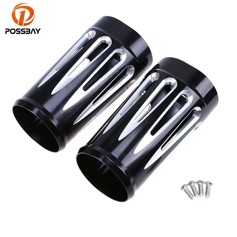 

CNC Aluminum Front Fork Shock Stud Covers Cafe Racer for Harley Touring Trike Models 1997 1998 1999-2016 Motorcycle Accessories