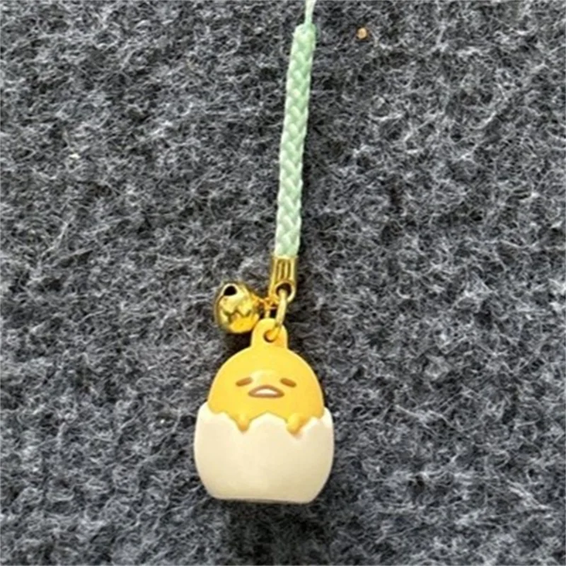 Фото Японское аниме Lazy Eggs Gudetama Yolk Подвеска Фигурка Игрушки Куклы Gudetama Рождественские подарки для детей Яичный желток Игрушки Ленивое яйцо №1