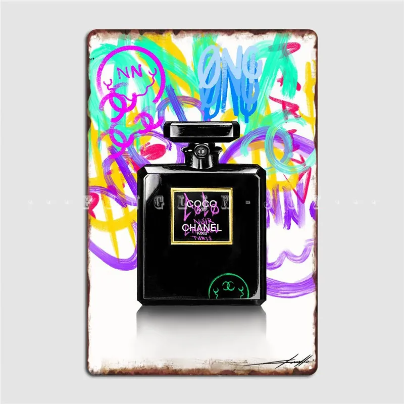 

Scent By Onc Metal Plaque Poster Pub Club Bar Printing Painting Décor Tin Sign Poster