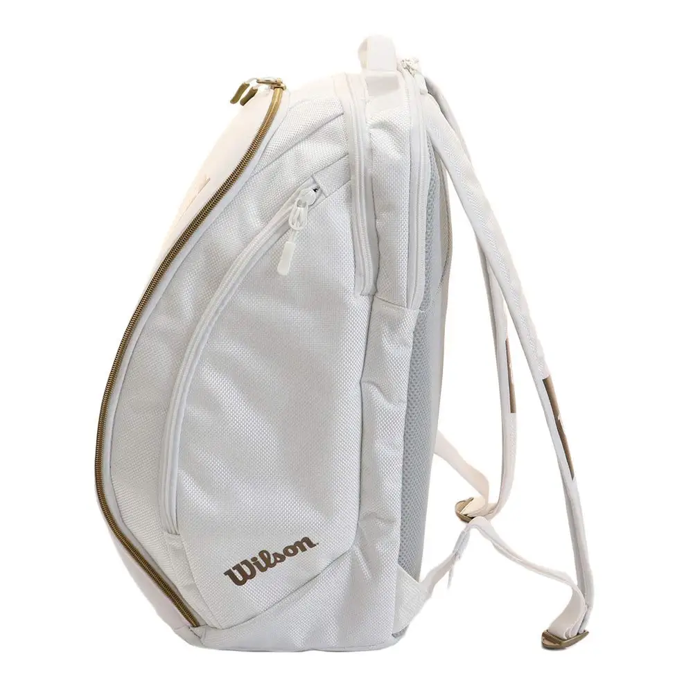 Wilson Elegant Federer DNA Tennis Backpack Multi-function Badminton Package Padded Squash Sports Racket Bag for 2-3 Racquets