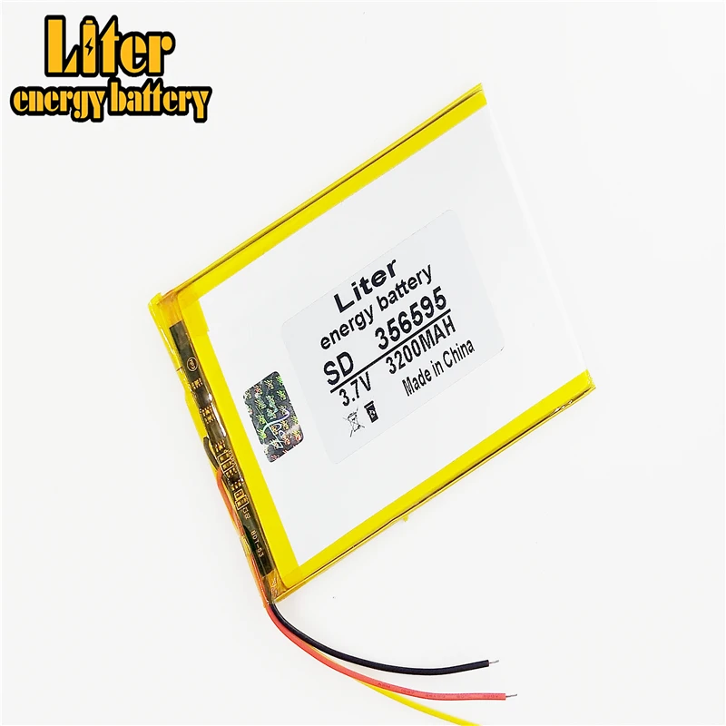 3 line 7 V 3200mAh литий-полимерный аккумулятор планшета для планшетного ПК/MID PDA 356595 |