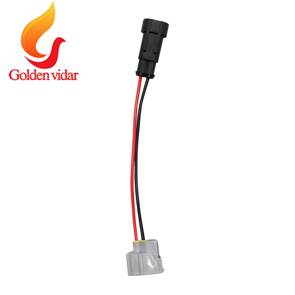 100 шт/лот автозапчасти дизельный двигатель впрыска штепсельная вилка DEN-005 для denso