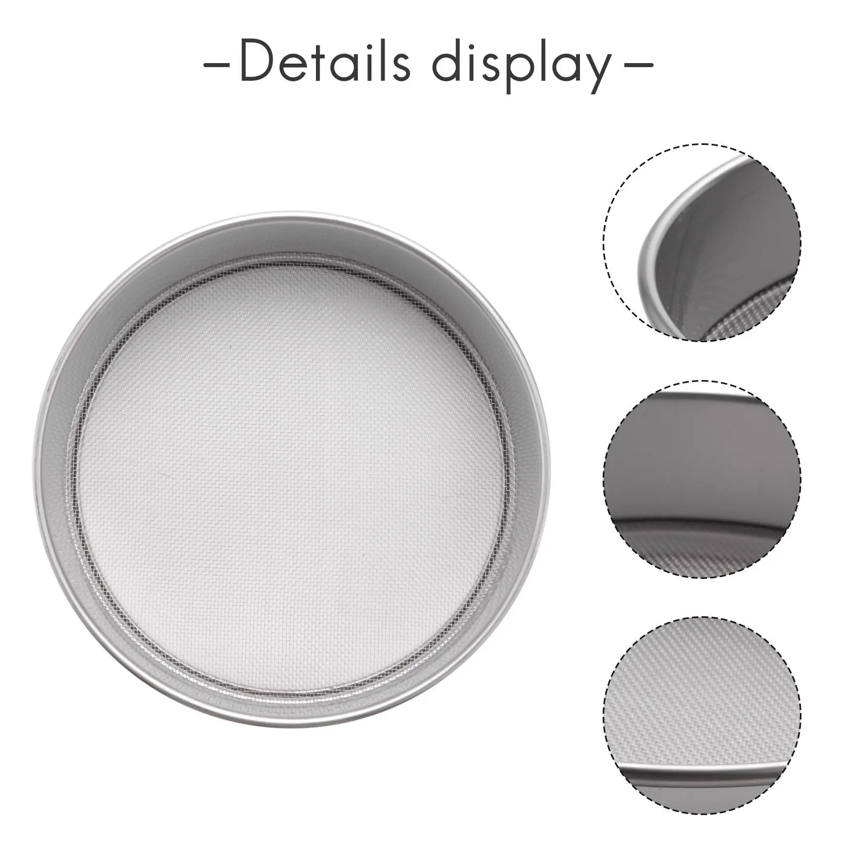 Сверхмощное садовое сито сетка для просеивания почвы лоток компостных семян