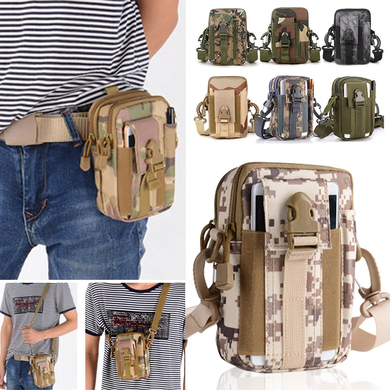 Hot Multifunctional Outdoor Hiking Hunting Waist Bag Military Tactical Molle Drop Leg Bag Tool Waist Pack Motorcycle Sports Bag